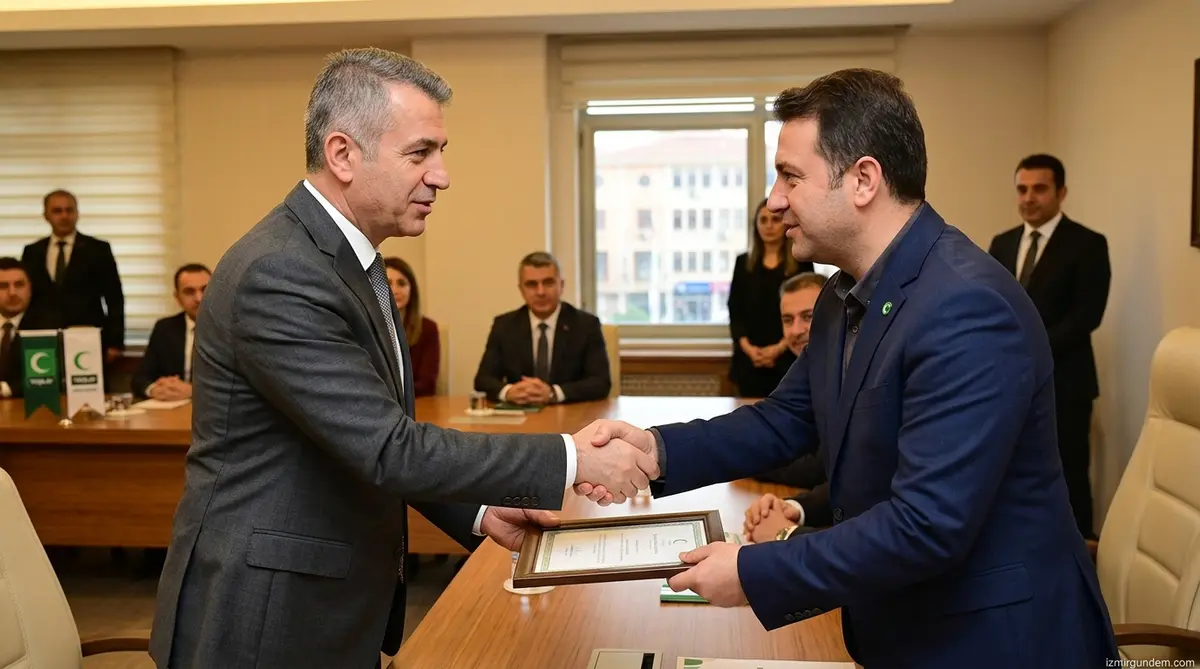 İzmir Başsavcısı Yeldan'dan Yeşilay'a Ziyaret ve Anlamlı Destek