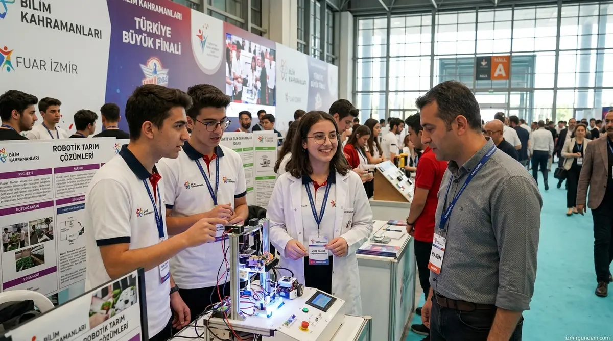 Türkiye'nin Bilim Kahramanları Fuar İzmir'de Buluştu