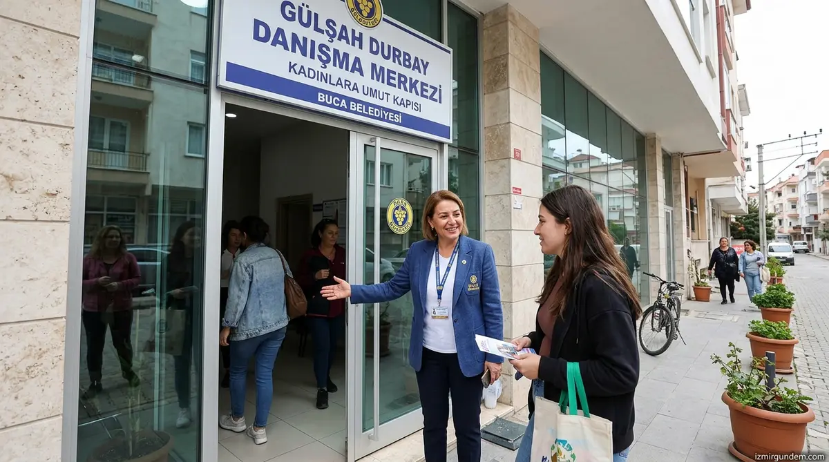 Buca'da Kadınlara Umut Kapısı: Gülşah Durbay Danışma Merkezi...