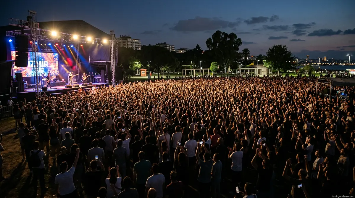 İEF'de Sanat Gecesi: Levent Yüksel ve Salih Bademci Kültürpark'ı