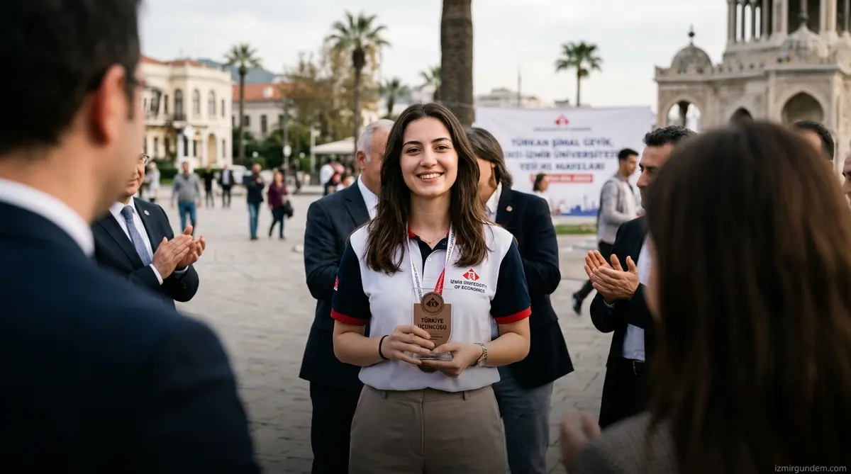 İEÜ'lü Türkan Şimal Geyik Türkiye Üçüncüsü Oldu