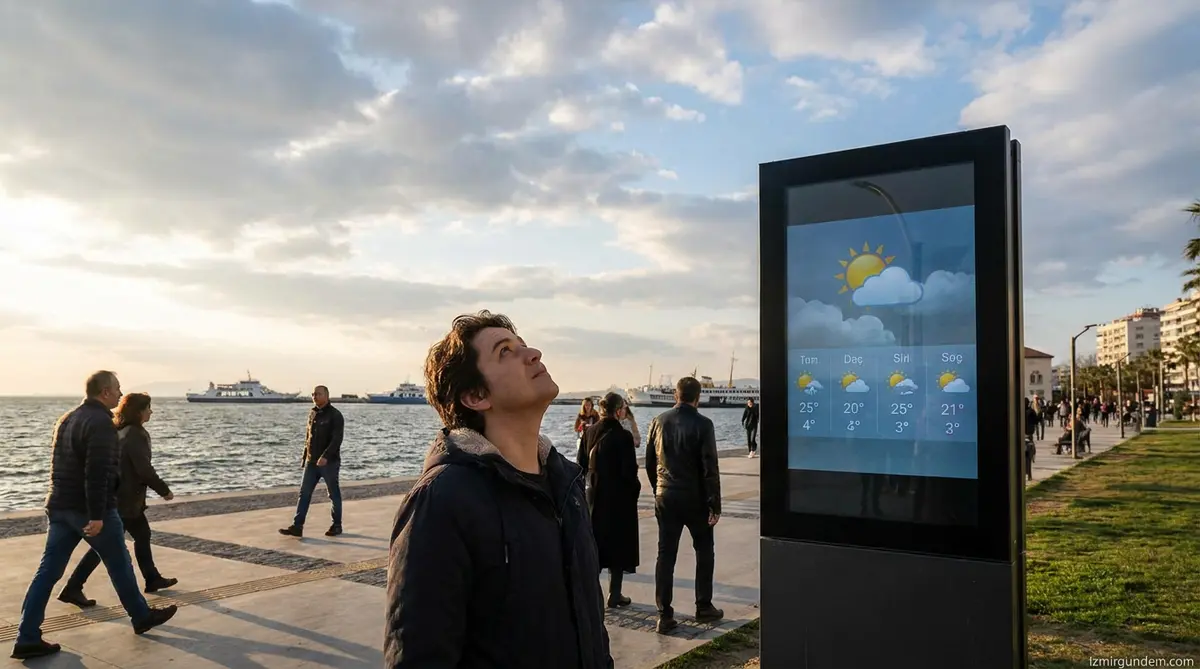 İstanbul'da Sağanak Alarmı: İzmir'de Hava Nasıl Olacak?