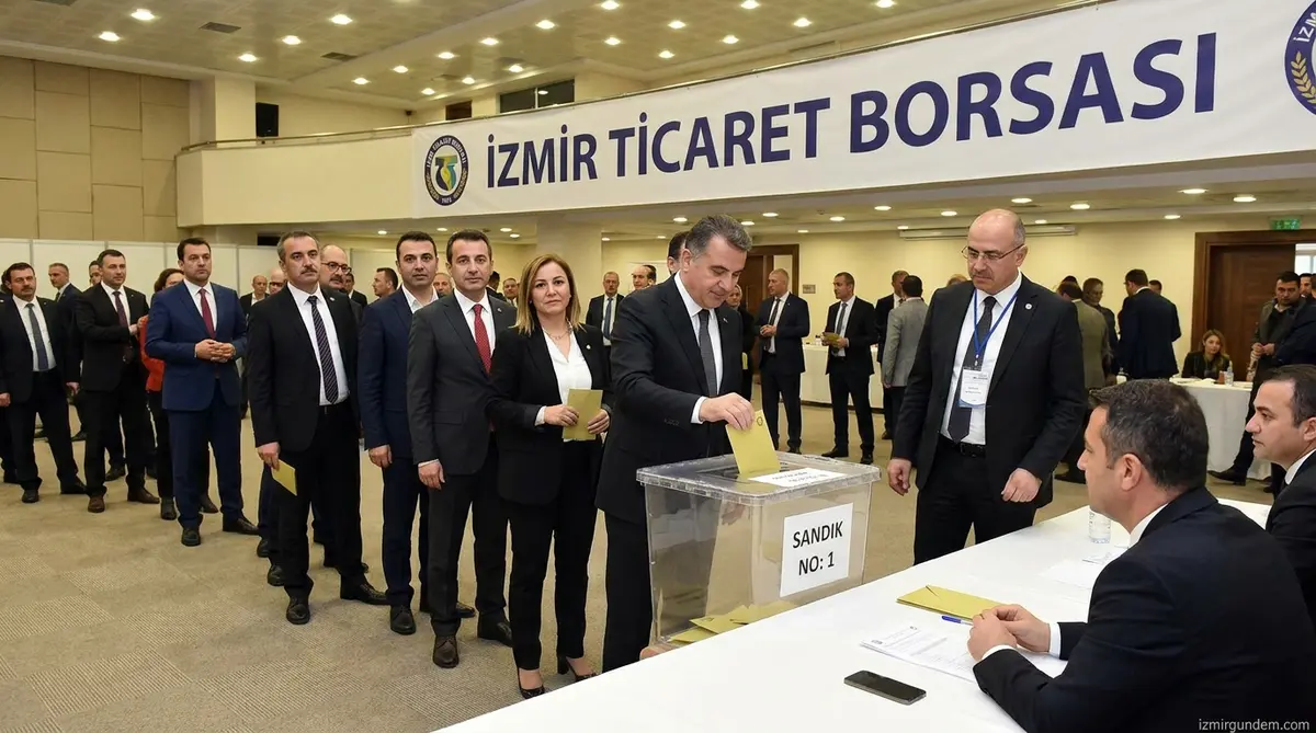 İTB'de Seçim Maratonu: İzmir Ticaret Borsası Sandık Başında
