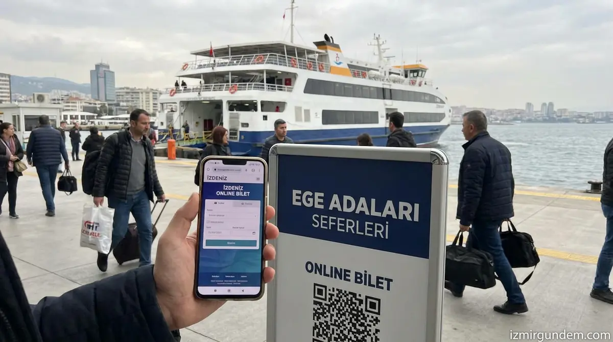 İZDENİZ Ege Adaları İçin Online Bilet Dönemini Başlattı