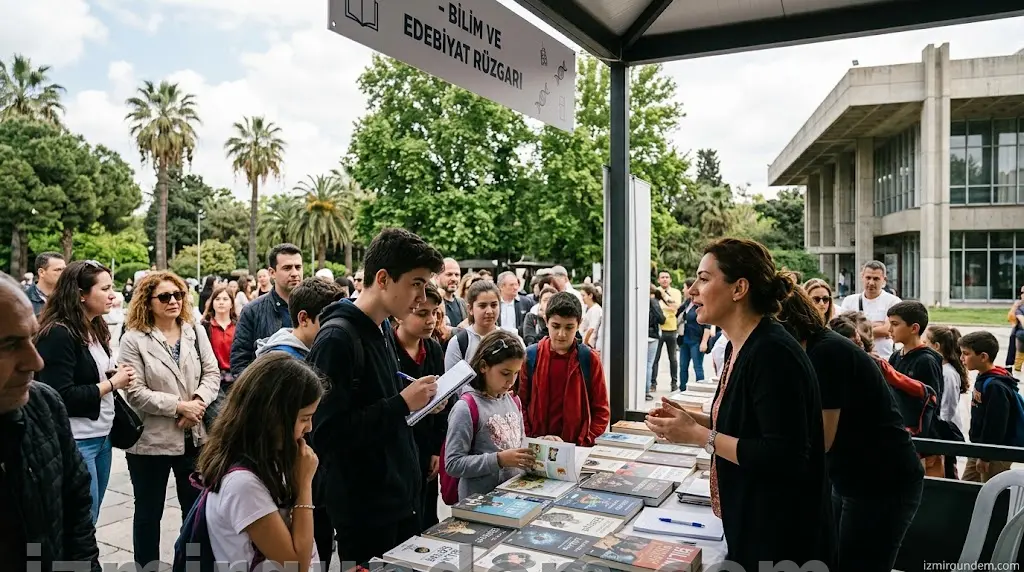 İZKİTAP Kültürpark’ta Bilim ve Edebiyat Rüzgarı Estiriyor