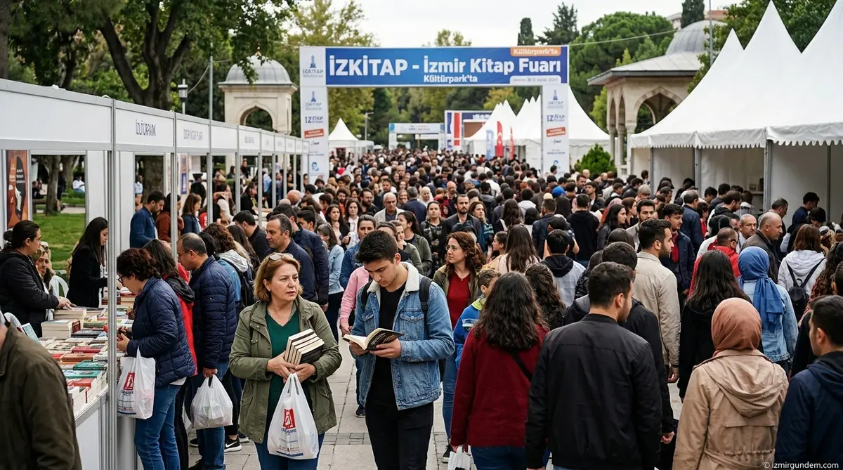 İZKİTAP Kültürpark'ta Yüz Binlerce Okuru Ağırladı