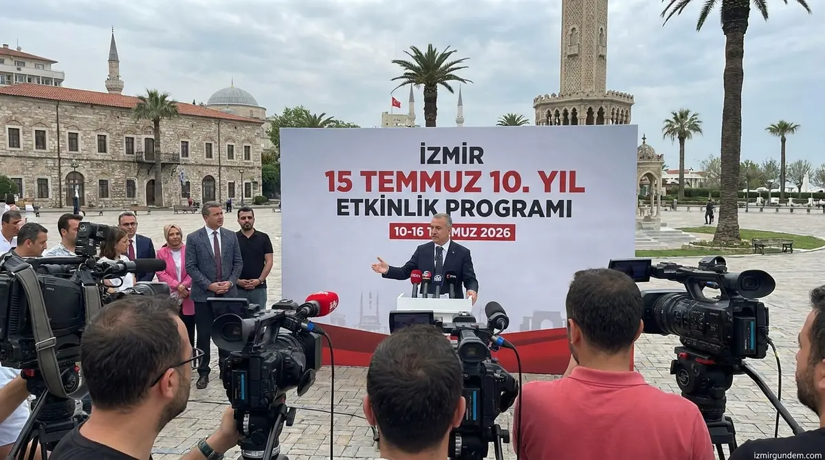 İzmir 15 Temmuz 10. Yıl Etkinlik Programı Belli Oldu
