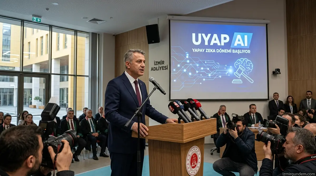 İzmir Adliyesi'nde Yapay Zeka Dönemi: UYAP AI Tanıtıldı