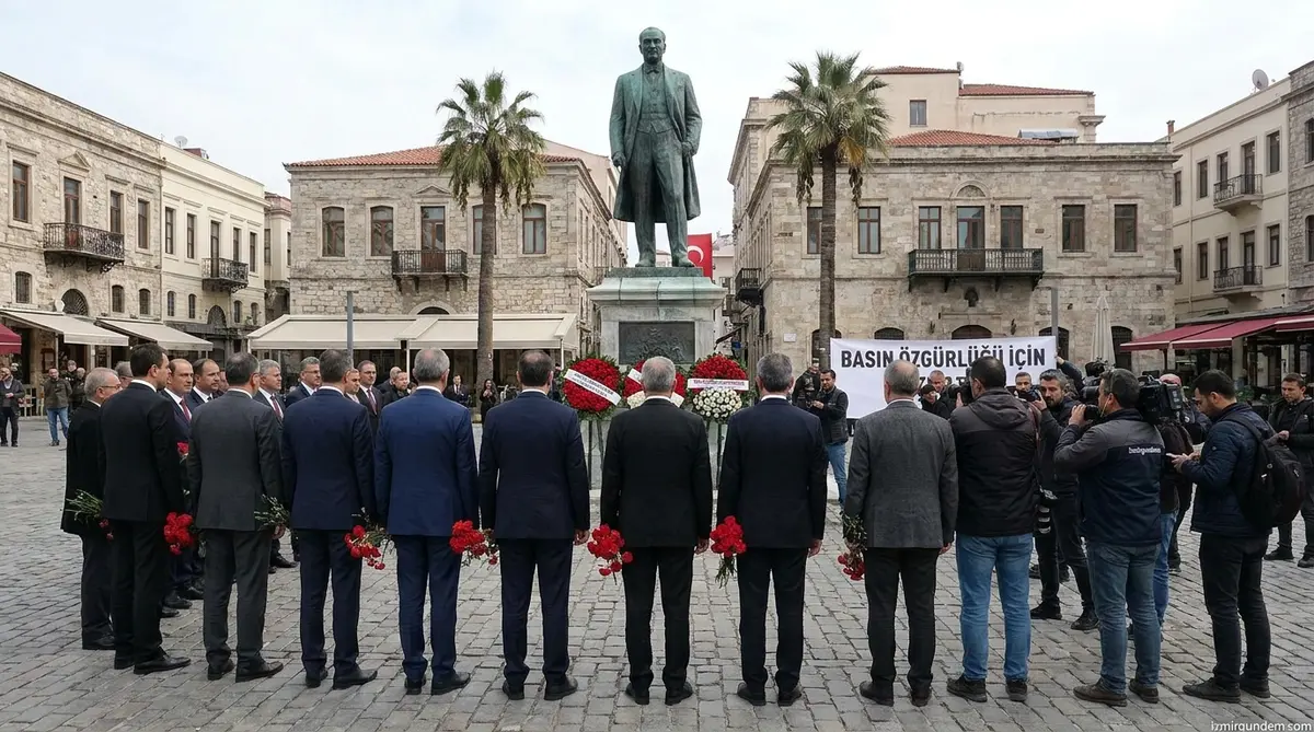İzmir Basınının Kutup Yıldızı İsmail Sivri Vefa ile Anıldı