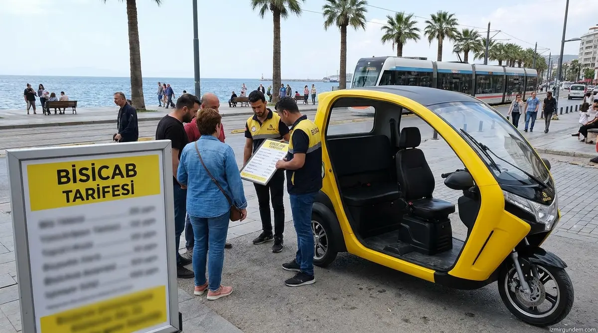 İzmir Bisicab Ücretleri Belli Oldu: İşte Yeni Tarife