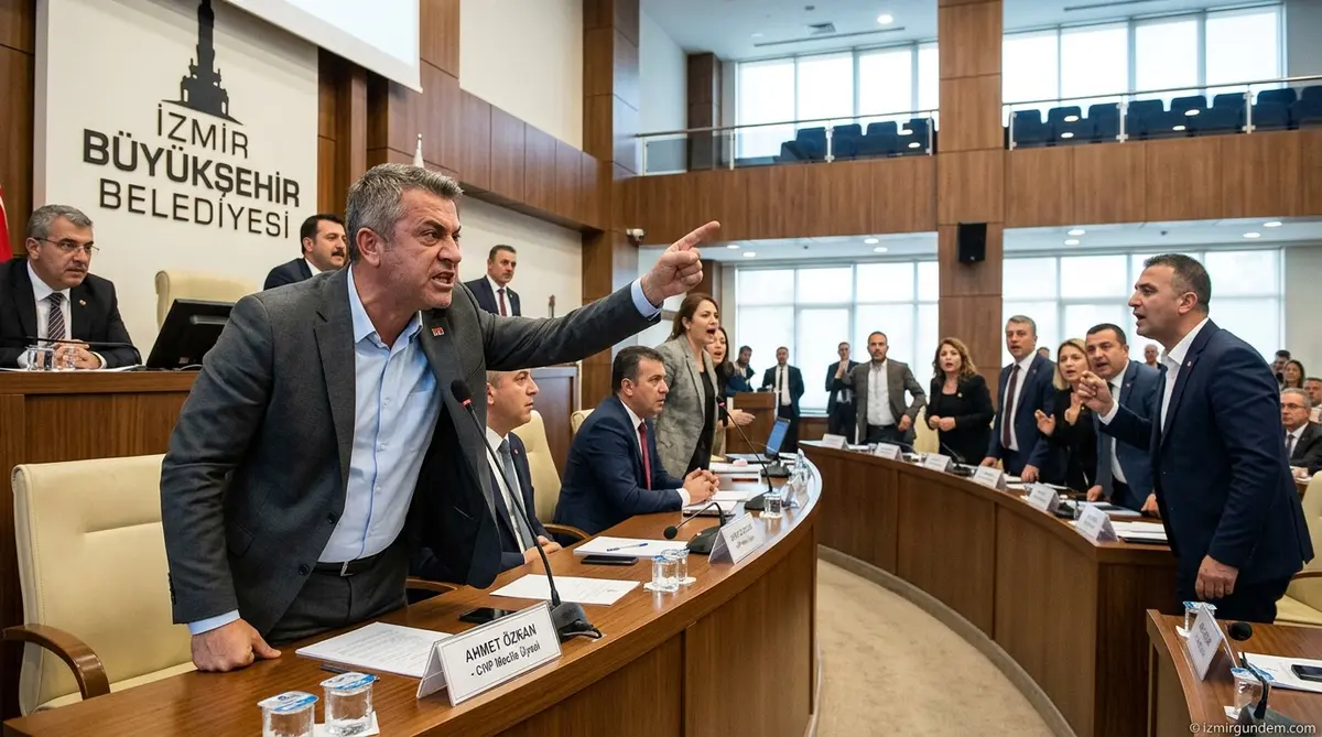 İzmir Büyükşehir Meclisi Karıştı: CHP’li Özkan’dan AK Parti’ye Sert Tepki