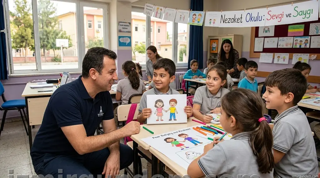 İzmir Büyükşehir'den Akran Zorbalığına Karşı Okullarda Nezaket Hamlesi