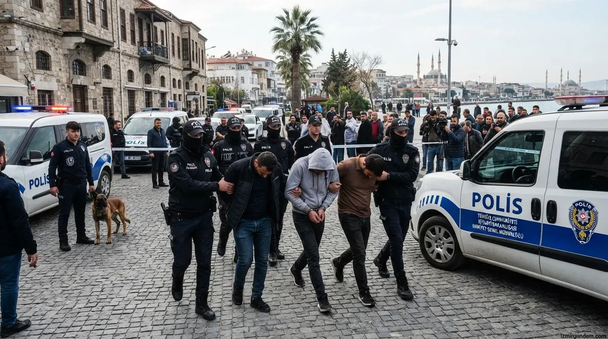 İzmir Dahil 30 İlde Daltonlar Operasyonu: 85 Gözaltı