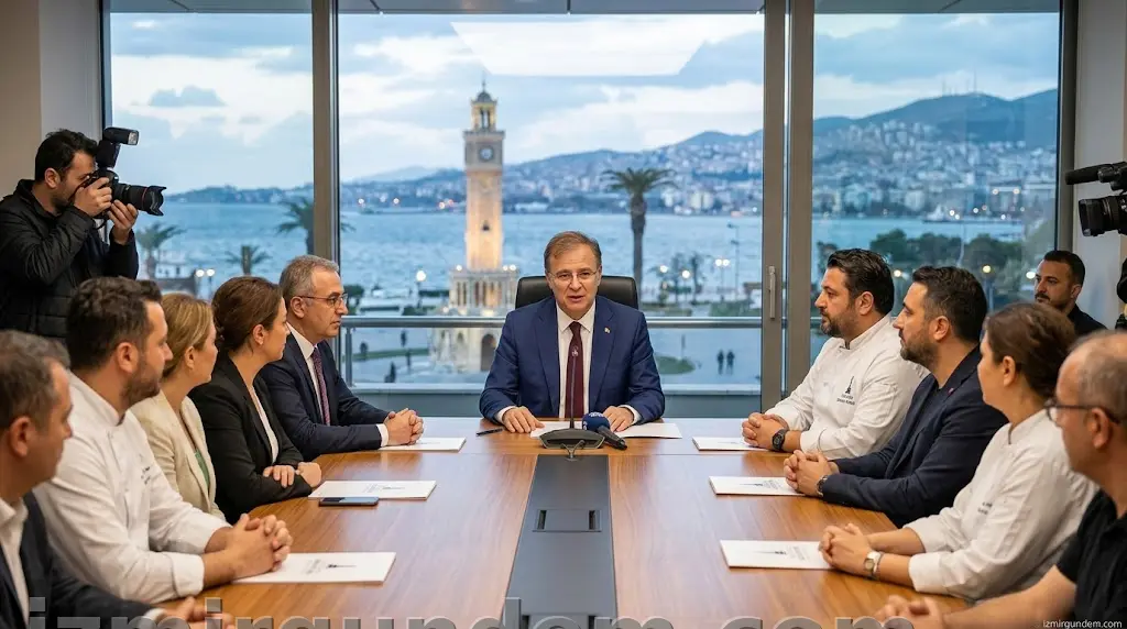 İzmir Gastronomi Konseyi İlk Toplantısını Yaptı: Cemil Tugay Yol...