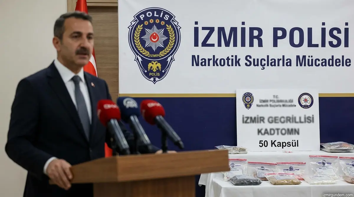 İzmir Havalimanı'nda Kuryenin Midesinden 50 Kapsül...