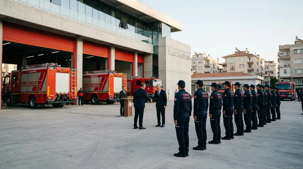 İzmir İtfaiyesi'nde Yeni Dönem: Ahmet Karaman Atandı