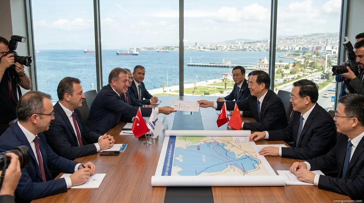 İzmir Körfezi İçin Dev Adım: Çinli Heyetle Temizlik ve Ticaret Masada