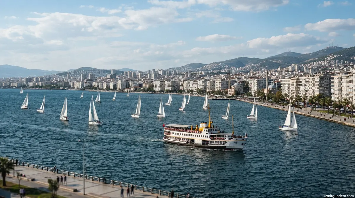 İzmir Körfezi'nde 103 Millik Cumhuriyet Yat Yarışı Başladı