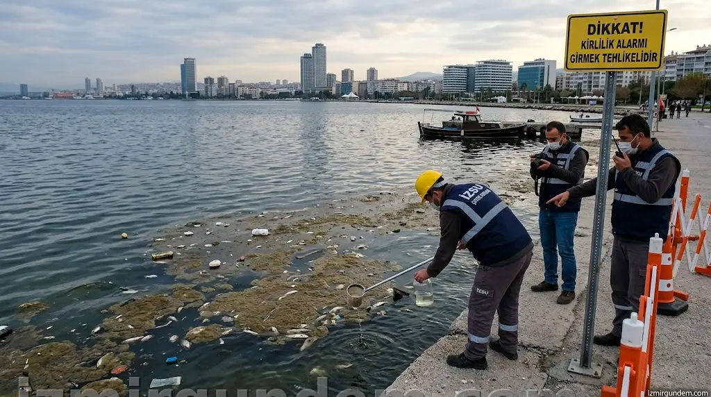 İzmir Körfezi'nde Kirlilik Alarmı: Bayraklı Sahilinde 10. İhlal Tespit...