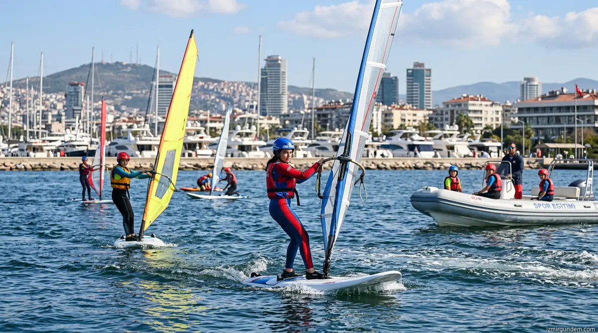 İzmir Marina’da Su Sporları Eğitimi Başladı: İşte Kayıt Detayları