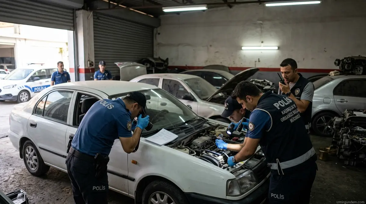 İzmir Merkezli 6 İlde Büyük Change Araç Operasyonu