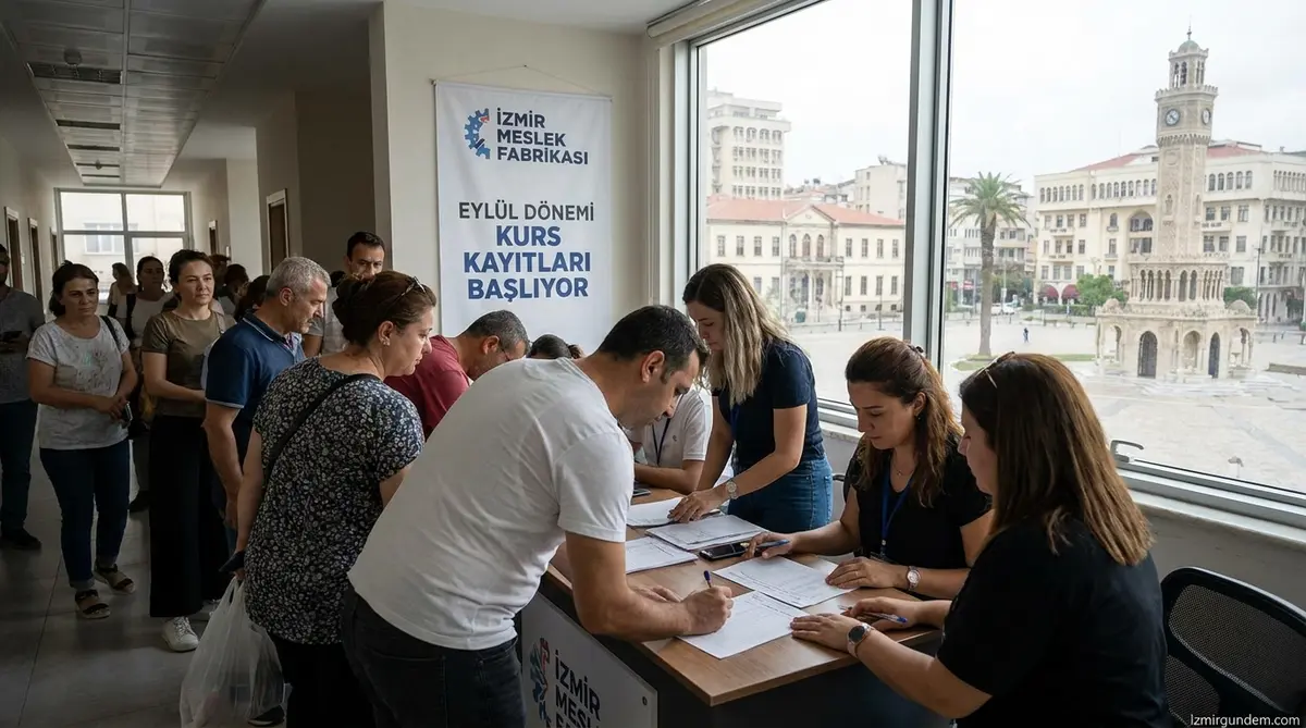 İzmir Meslek Fabrikası Eylül Dönemi Kurs Kayıtları Başlıyor