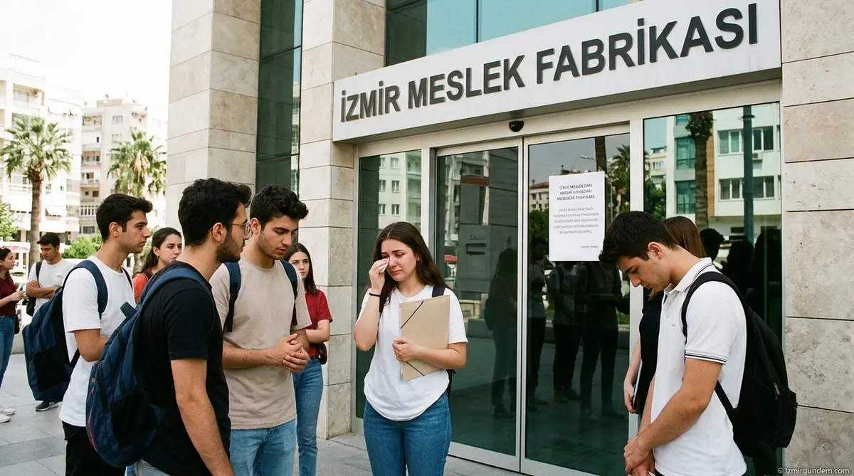 İzmir Meslek Fabrikası Kapandı: 780 Hayal Yarım Kaldı