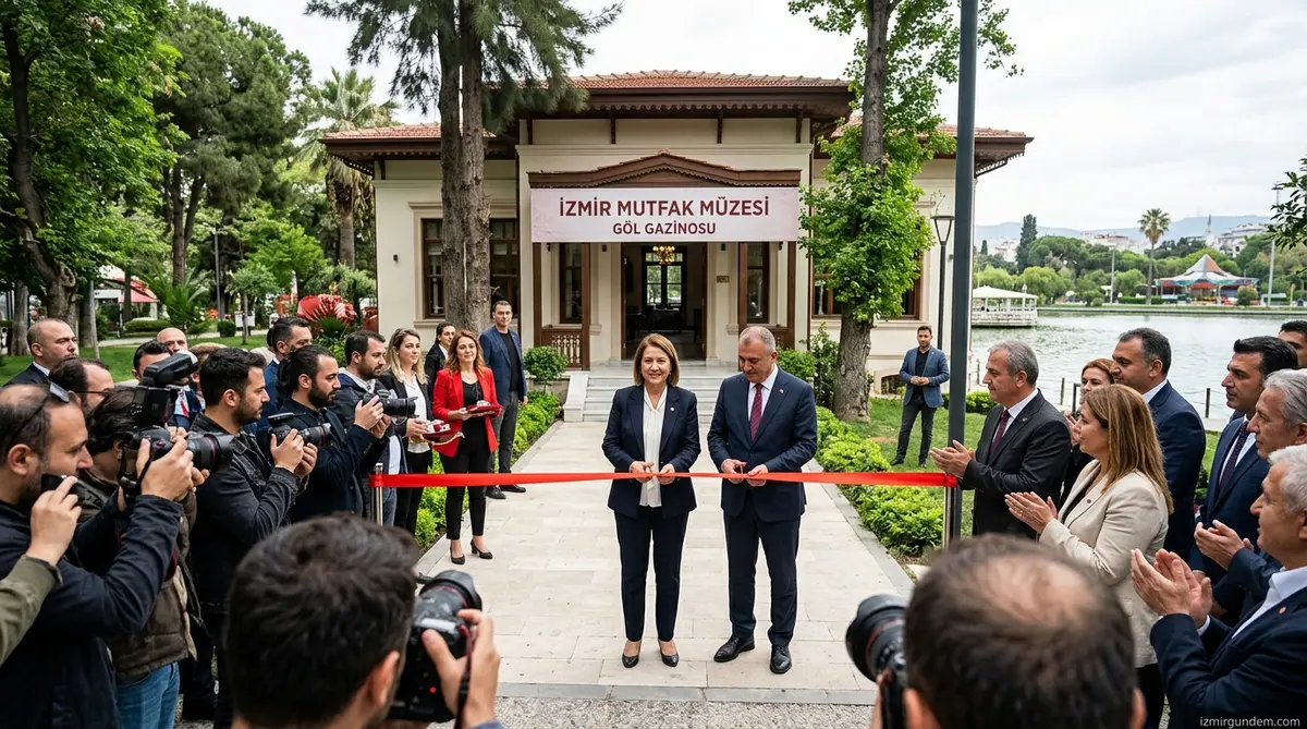 İzmir Mutfak Müzesi Kültürpark Göl Gazinosu'nda kapılarını açıyor