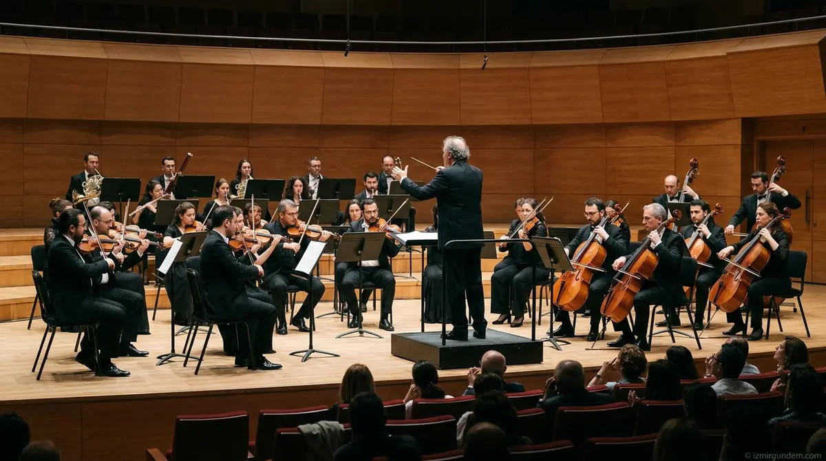 İzmir Oda Orkestrası AASSM Sahnesinde Büyüledi