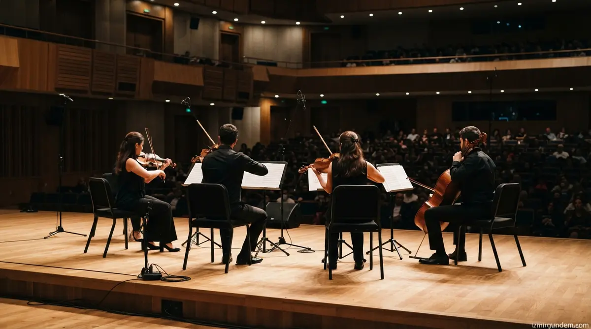 İzmir Oda Orkestrası Cumhuriyet İçin AASSM'de Sahne Aldı