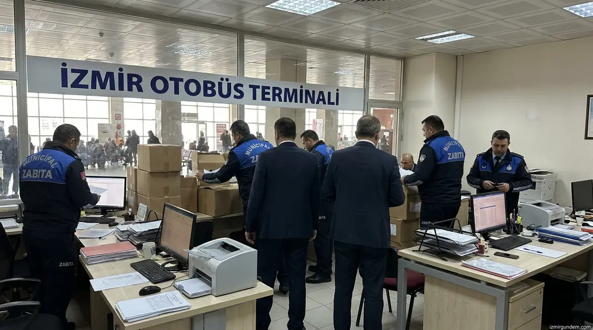 İzmir Otogarı'nda Haciz Gerilimi: İZOTAŞ İşletme Mallarına El Konuldu