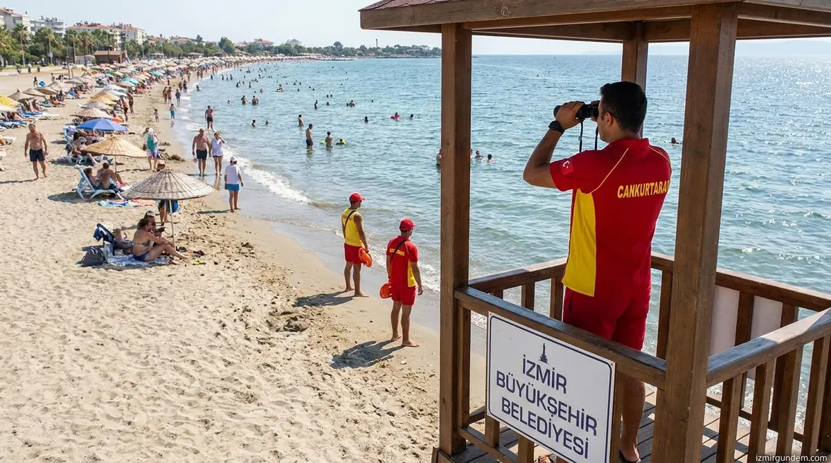 İzmir Sahillerinde Hayat Nöbeti: 279 Cankurtaran...