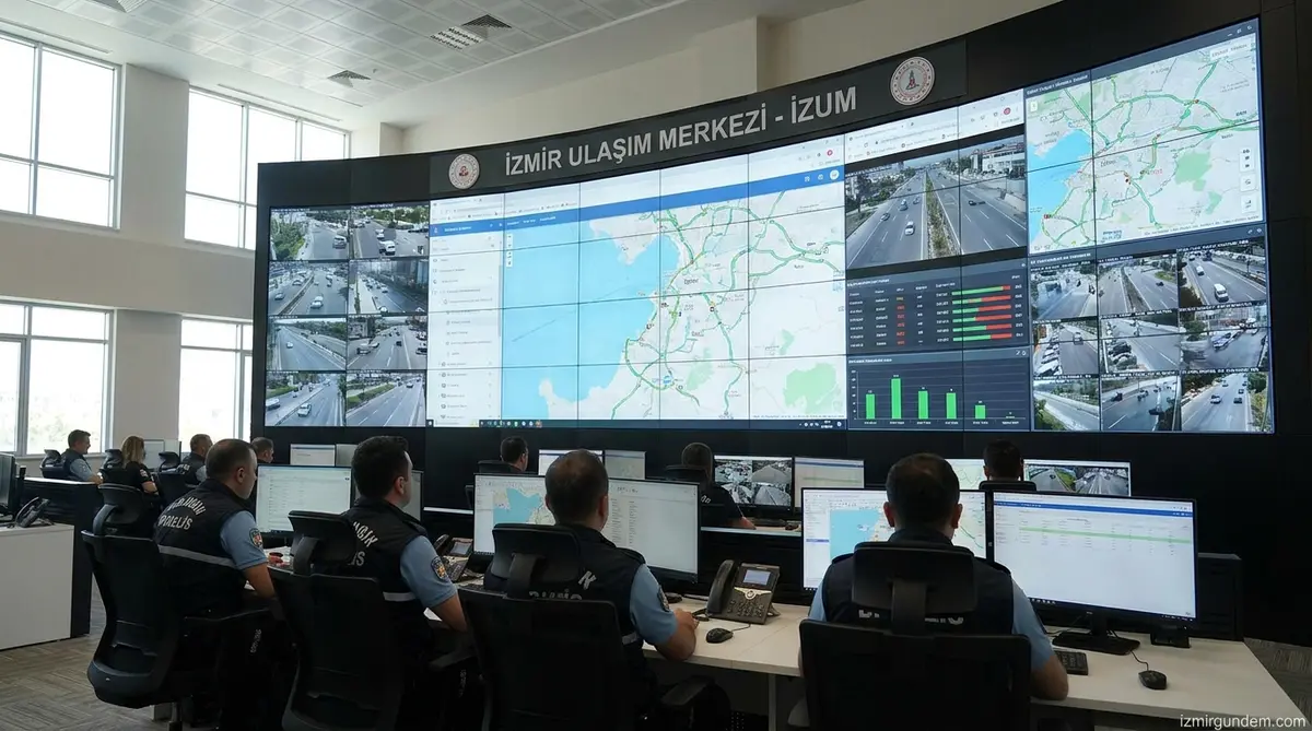 İzmir Trafiği İZUM Takibinde: 85 Kamera ve 622 Kavşak Devrede