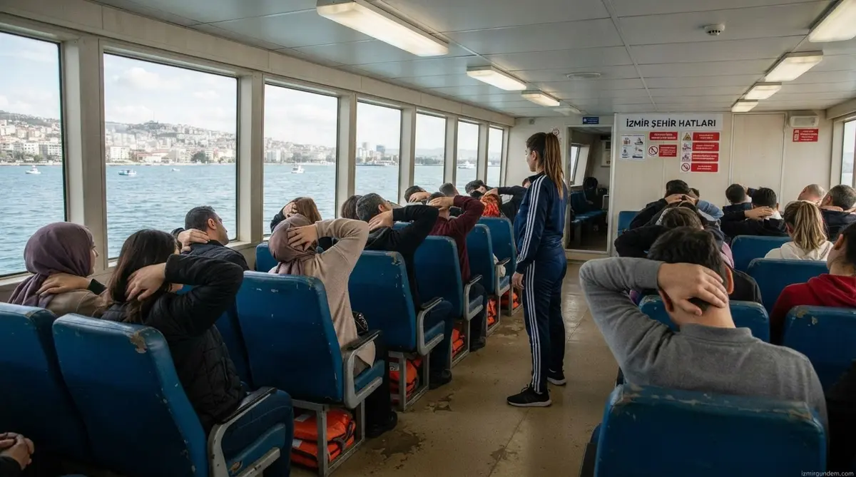 İzmir Vapurlarında Spor Dönemi: Koltukta Egzersiz Başladı