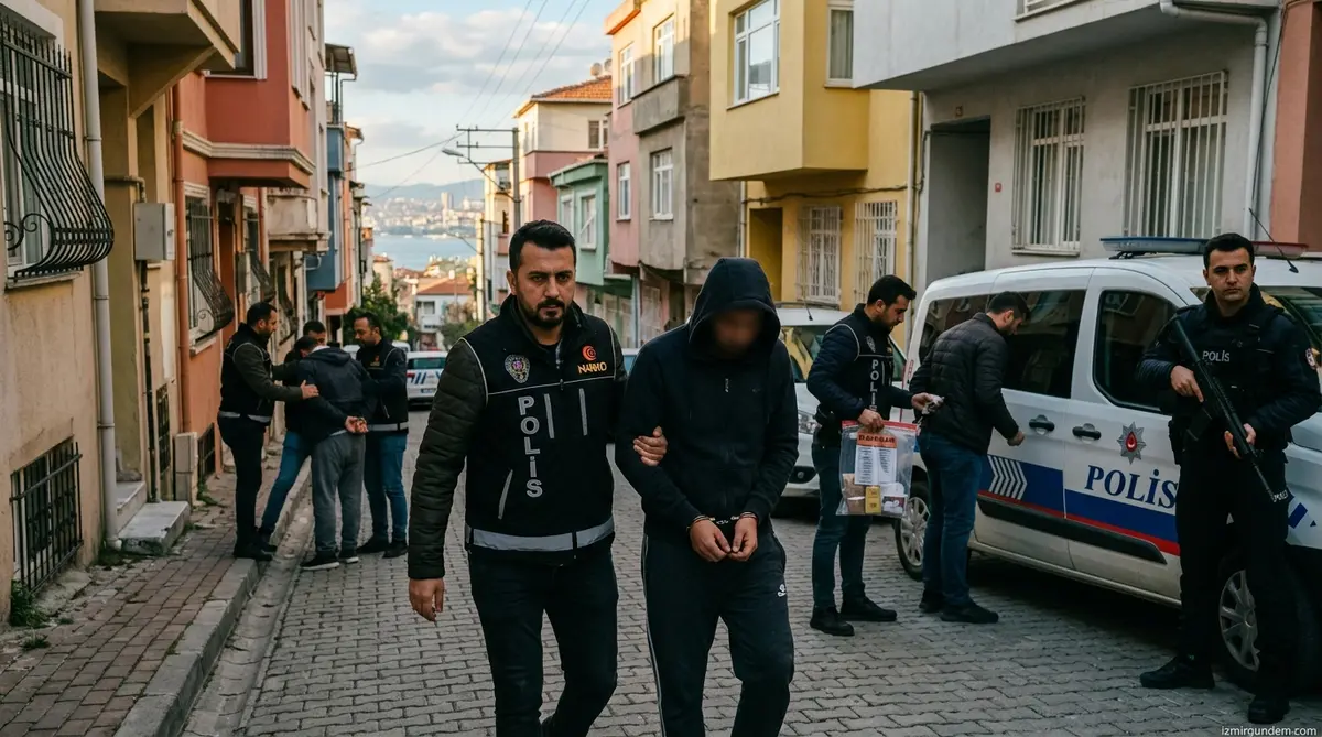İzmir ve 68 İlde Dev Operasyon: 423 Zehir Taciri...