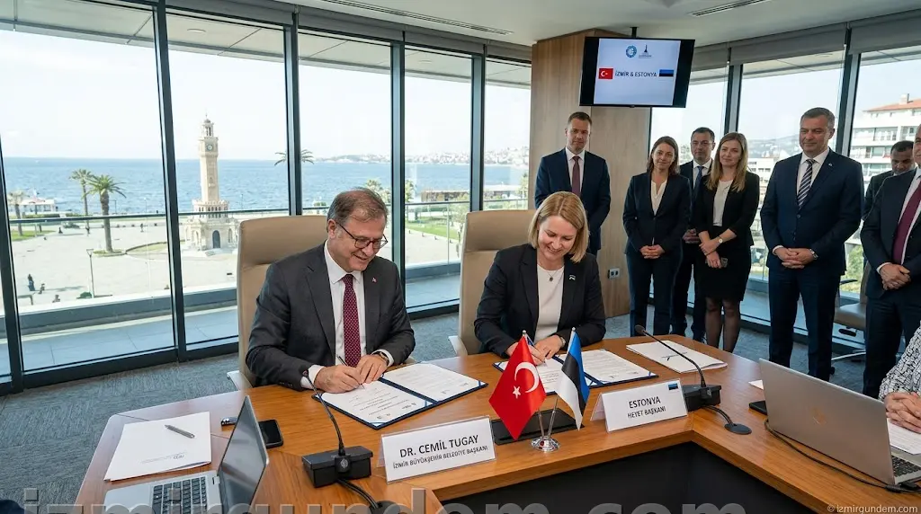 İzmir ve Estonya Arasında Dijital İş Birliği Devri