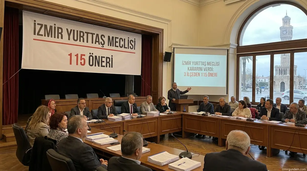 İzmir Yurttaş Meclisi Kararını Verdi: 3 İlçeden 115 Öneri