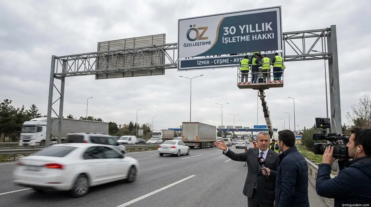 İzmir Çeşme ve Aydın Otoyolları 30 Yıllığına Özelleşiyor
