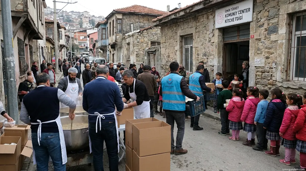 İzmir'de 2 Bin Öğrenciye Ücretsiz Beslenme Desteği