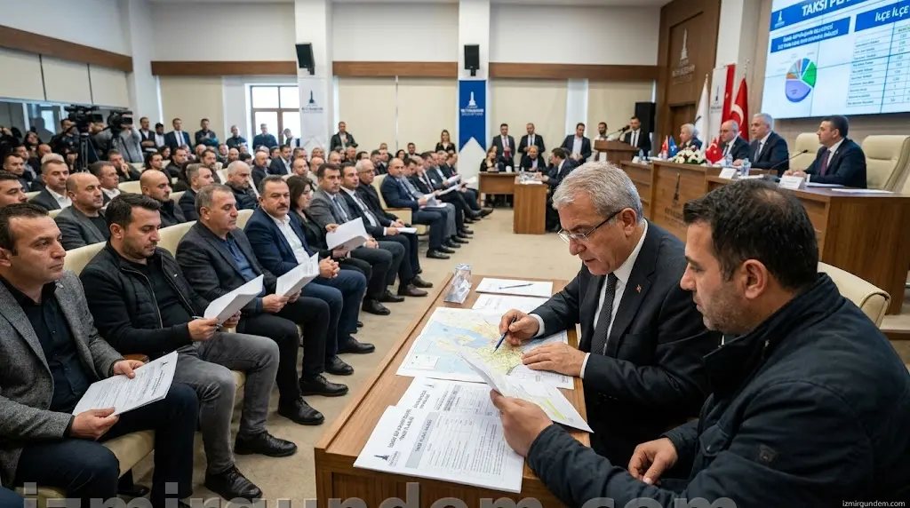 İzmir'de 215 Yeni Taksi Plakası İçin Dev İhale: İşte İlçe İlçe Tarihler