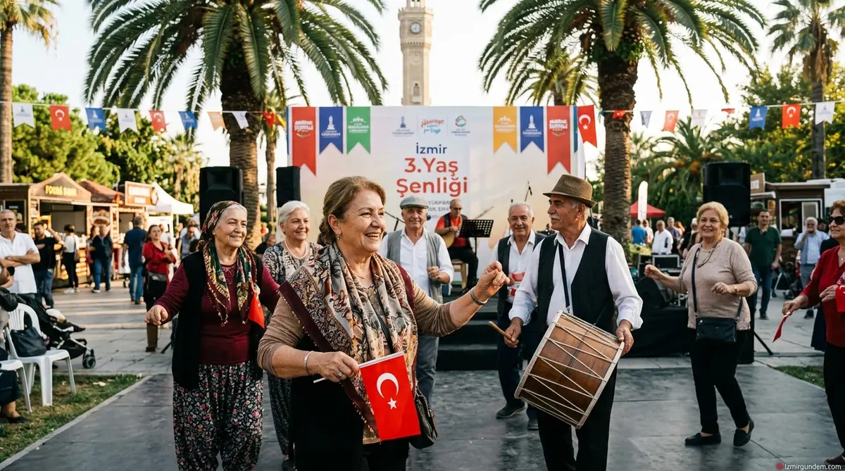 İzmir'de 3. Yaş Şenliği: Kültürpark'ta Gençlik Rüzgarı