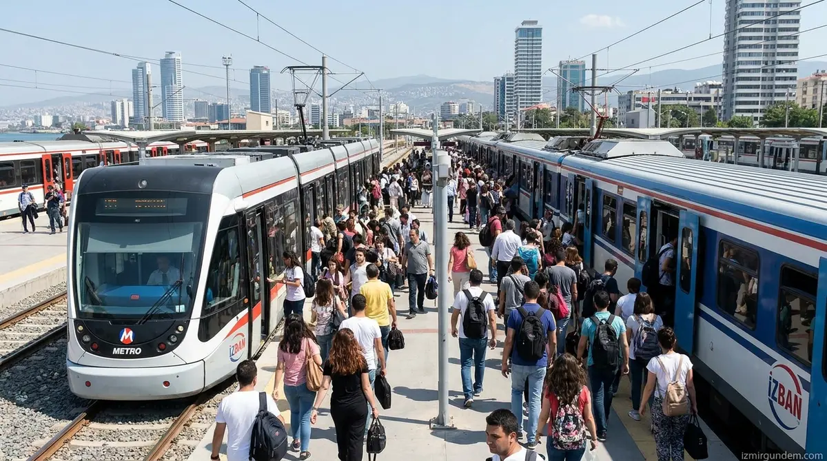 İzmir'de 30 Ağustos'ta Toplu Ulaşım Yüzde 50 İndirimli Olacak