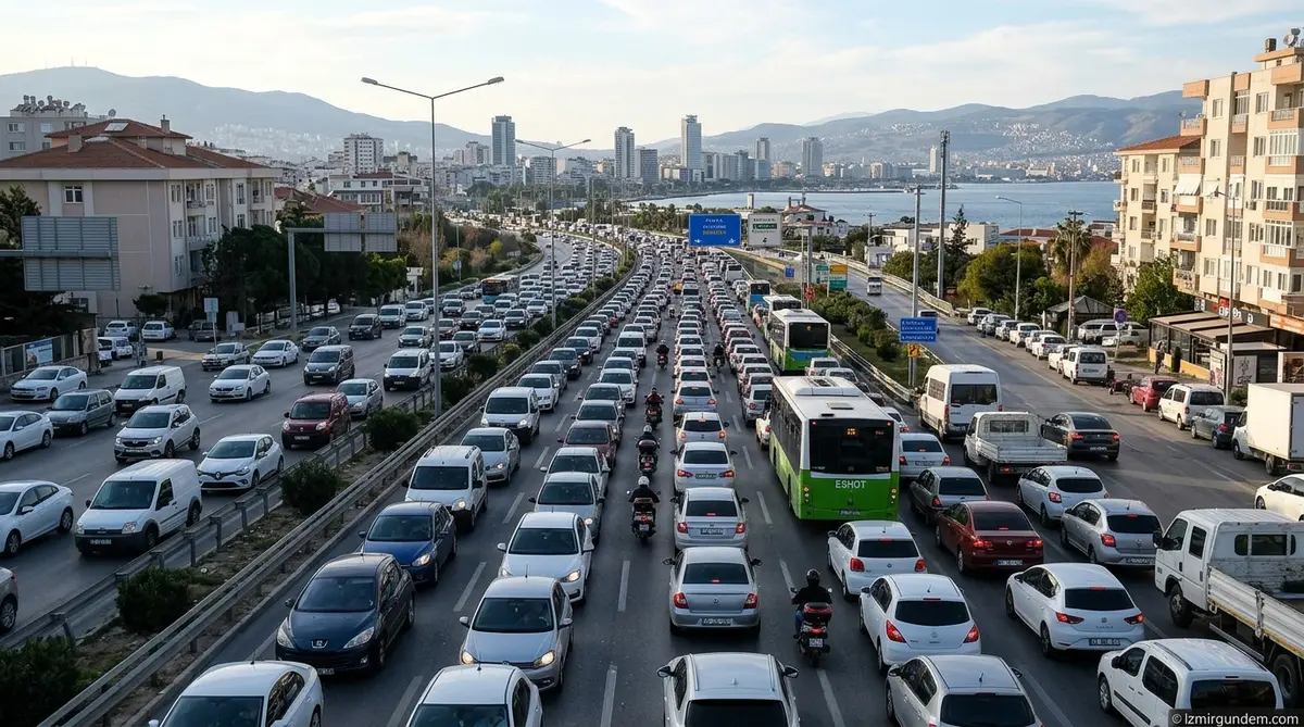 İzmir'de Araç Sayısı 2 Milyonu Aştı: İşte En Çok...