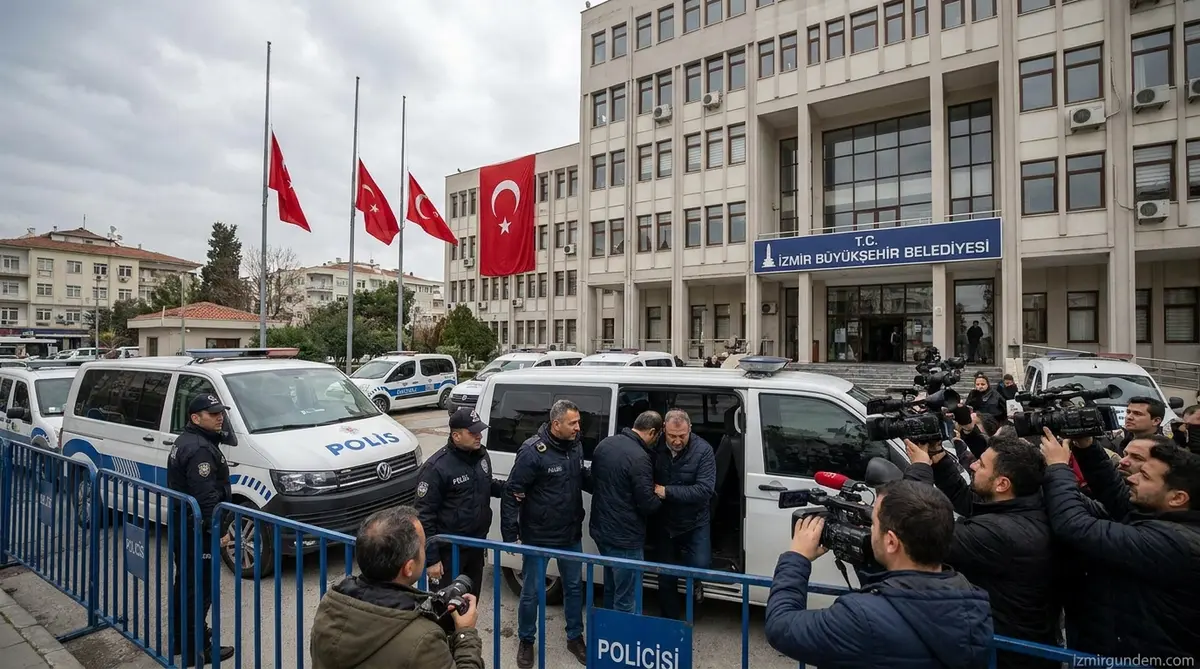 İzmir'de Belediye Başkanlarına Operasyon: 24 Gözaltı