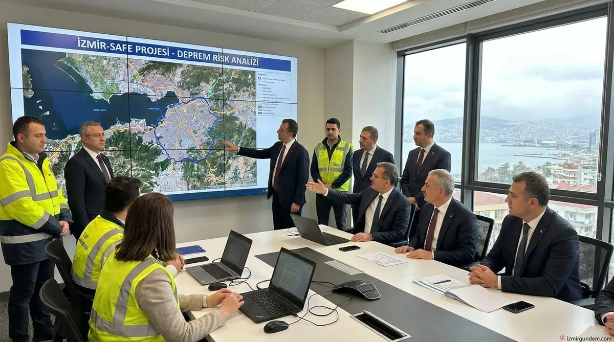 İzmir'de Deprem Senaryoları İZMİR-SAFE ile Analiz Ediliyor