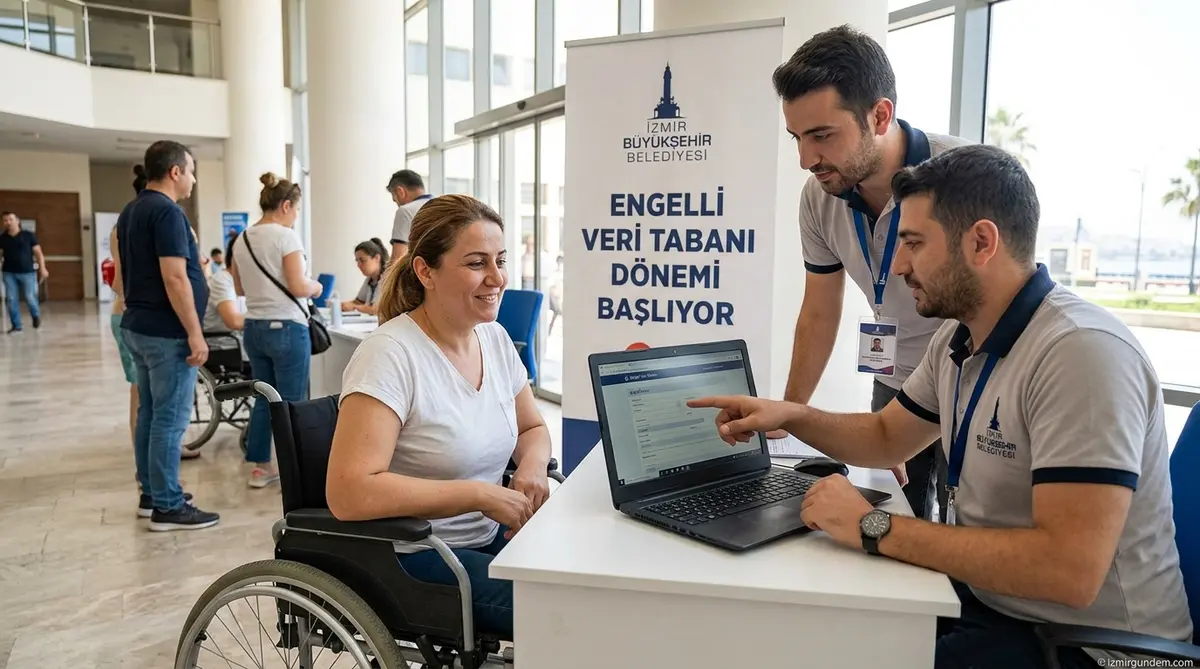 İzmir'de Engelli Veri Tabanı Dönemi Başlıyor