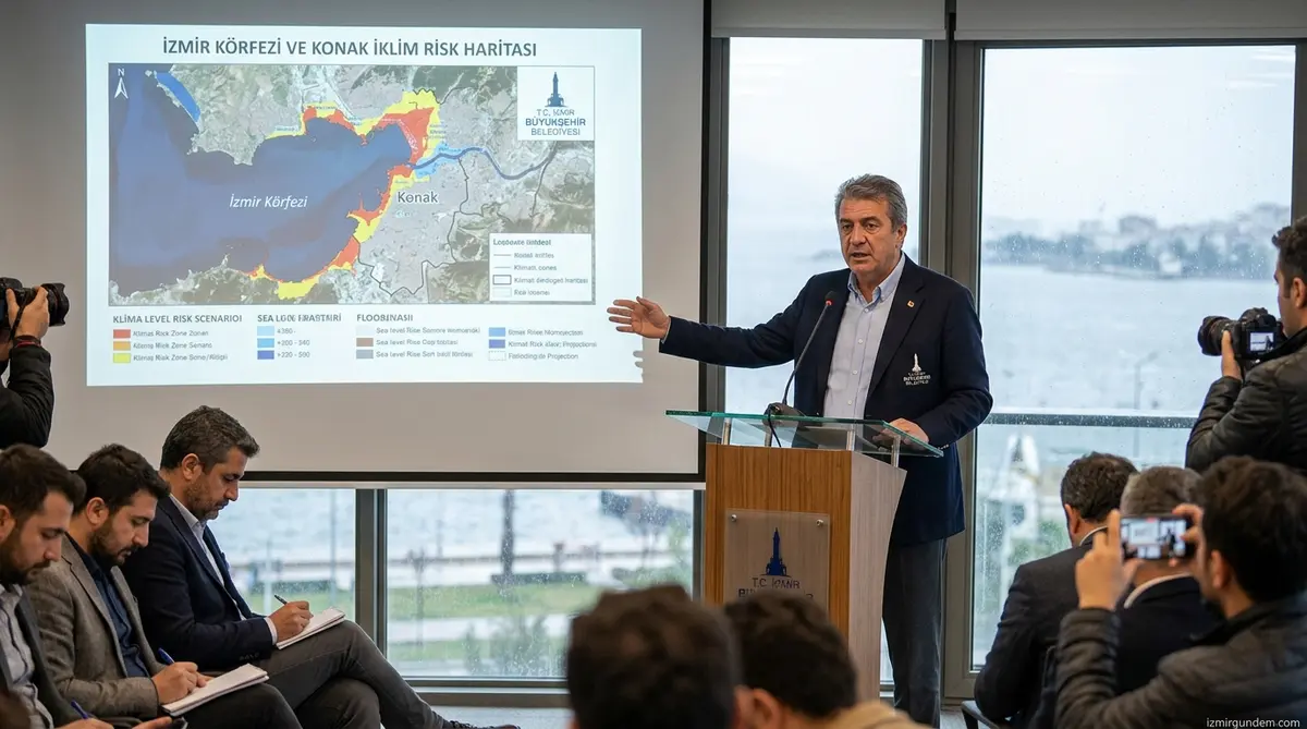 İzmir'de İklim Alarmı: Konak ve Körfez İçin Risk Haritaları Paylaşıldı
