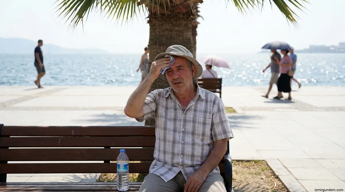 İzmir'de Kavurucu Sıcak: Hissedilen 41 Dereceye Çıkacak