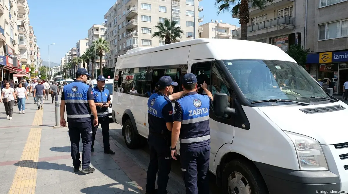 İzmir'de Klima Açmayan Ticari Araçlara Ceza Yağdı