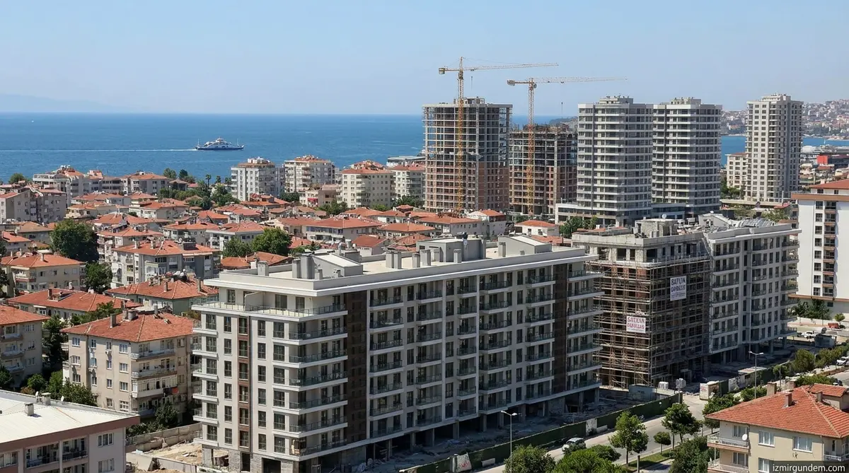 İzmir'de Konut Fiyatları Aylık Artışta İstanbul ve Ankara'yı Geçti